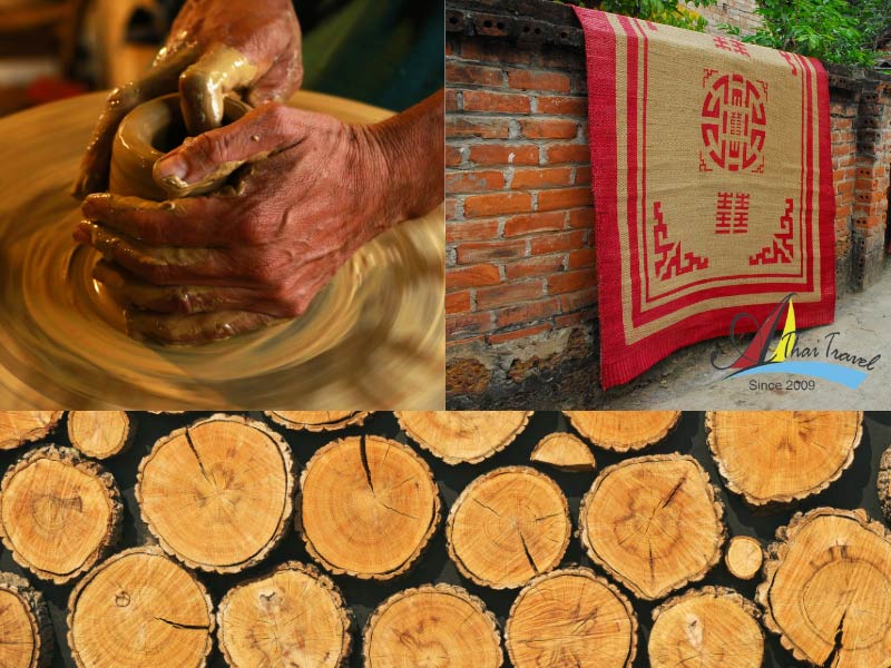 traditional handicraft market tour in vietnam3