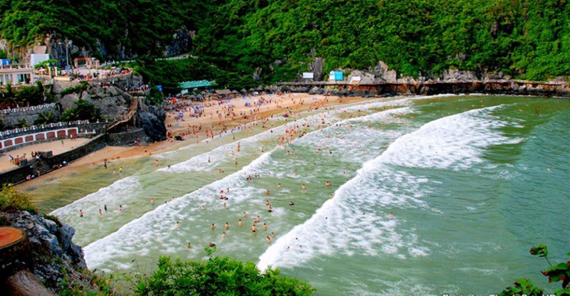Top 7 bãi tắm hút khách trên đảo Cát Bà 15 top7baitamhutkhachtrendaocatba