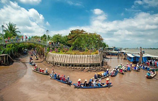 CU CHI TUNNELS – MY THO – BEN TRE – UNICORN ISLAND